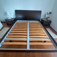 Letto matrimoniale in legno