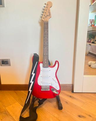 Set chitarra elettrica,amplificatore, custodia