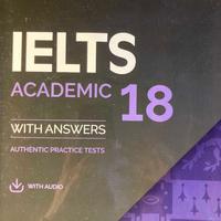 IELTS ACADEMIC 18 LIBRO BOOK NUOVO