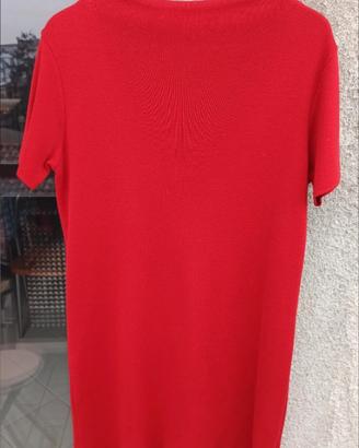 Vestito invernale Marina Sport vintage rosso tg S