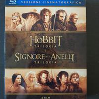 Collezione Blu-Ray Hobbit + Signore degli anelli