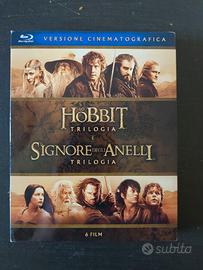 Collezione Blu-Ray Hobbit + Signore degli anelli