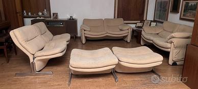 Salotto vintage Brunati Meda "Sandwich "anni 70