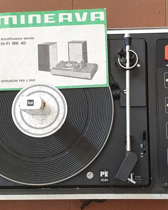 Stero Minerva MK 40 - anni '70