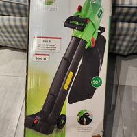 Aspiratore trituratore da giardino