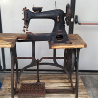 Macchina da cucire per calzolai mundlos d'epoca