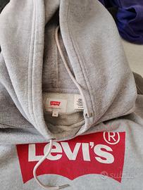 felpa grigia Levi's
