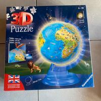 3Dpuzzle Globo Night Edition con luce.Ravensburger