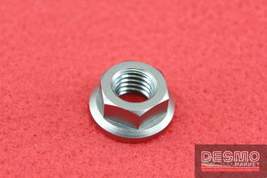 Dado titanio NCR esagonale flangiato M12 Passo 1,7