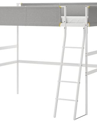 Letto a soppalco IKEA VITVAL 90x200 cm -Come nuovo