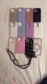 LOTTO 12 COVER APPLE IPHONE 16 PRO MAX COME NUOVE 