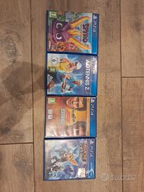 PS4 GIOCHI - SET 4 GIOCHI