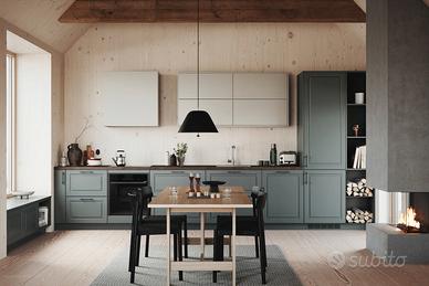 Cucina Ante Telaio Moderna | Come foto 4,80 m