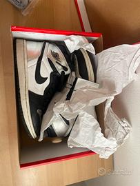 Nike air Jordan 1 Retro High Silver Tor