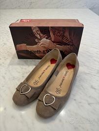 Spieth & Wensky Ballerine Camoscio Grigio Cuore