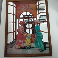 specchio quadro vintage Antica gelateria del corso