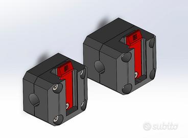 adattatore per traversino a sgancio per Carpuride