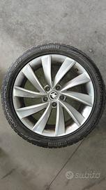 cerchi originali Škoda (18") +gomme invernali