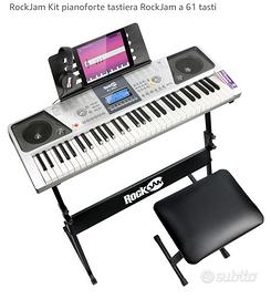 Pianoforte a tastiera RockJam 661🎧🎹🎤