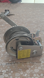 Argano Verricello Manuale Nuovo 540kg 10 metri