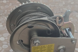 Argano Verricello Manuale Nuovo 540kg 10 metri