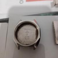 CASSA OMEGA ACCIAIO  34X33 MM NUOVA