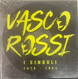 VASCO ROSSI I SINGOLI 1978 - 1981 BOX 4 LP 45 GIRI