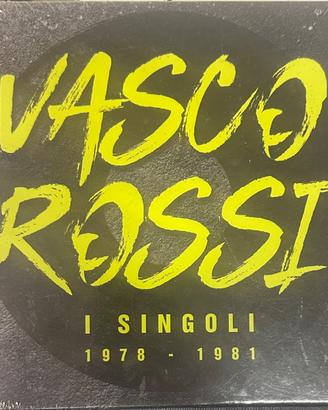 VASCO ROSSI I SINGOLI 1978 - 1981 BOX 4 LP 45 GIRI