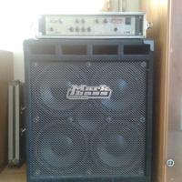 AMPLIFICATORE PER BASSO MARK BASS TESTATA E CASSA