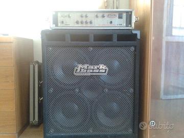 AMPLIFICATORE PER BASSO MARK BASS TESTATA E CASSA