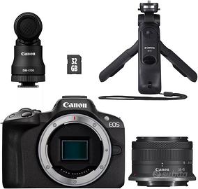 Canon EOS R50 Content Creator Kit + obbiettivo