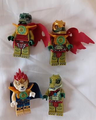 4 Minifigures Lego Chima 