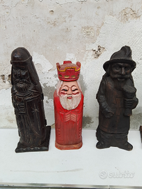 Statue porta bottiglie vintage