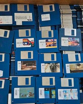 100 dischetti floppy DS DD per Commodore Amiga