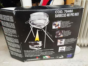 Barbecue in acciaio inox.