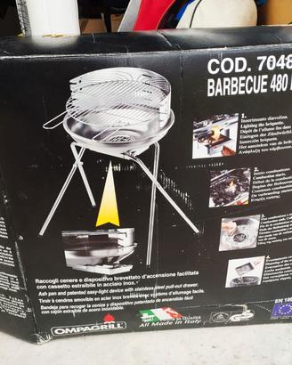 Barbecue in acciaio inox.