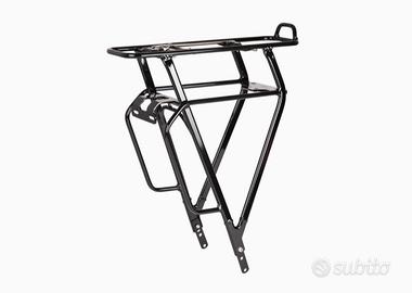 Portapacchi porta Batteria e-bike   26" - 28" Nero