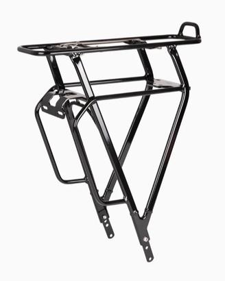 Portapacchi porta Batteria e-bike   26" - 28" Nero