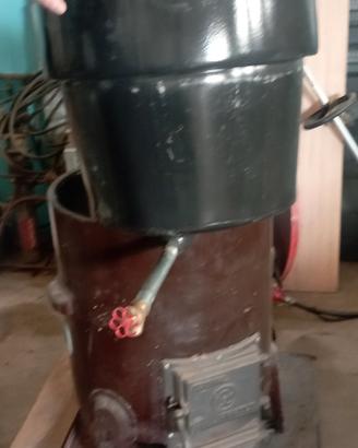 pentola  fuoco con pentola