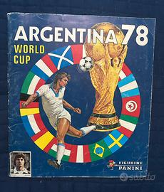 Album Panini Argentina 78 non completo da recupero