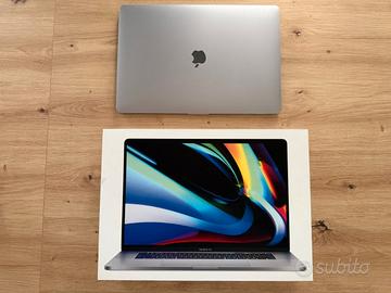 Macbook Pro 16" con touchbar i9 16GB 1TB