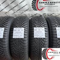 4 PNEUMATICI 185/55 R15 GOODYEAR INVERNALI 95%