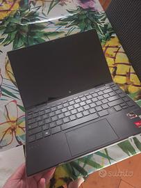 hp envy x360 ryzen 5  8gb ram 475gb ssd 