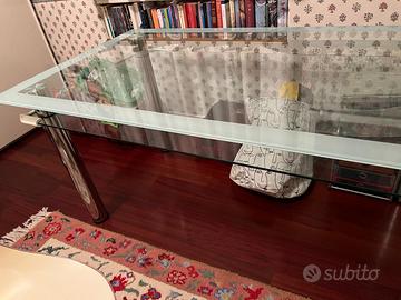 Tavolo/scrivania  in vetro