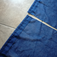 Coppia tendine blu a vetro