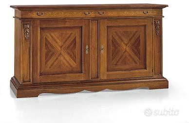 Credenza con intarsio finitura bassano