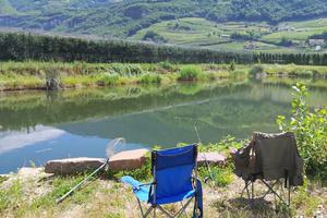 Laghetto da pesca con terreno a Salorno