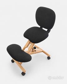 Sedia ergonomica Cinius in legno