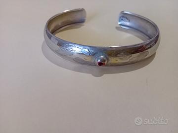 Bracciale rigido argento 