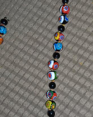 Collana Murrine Millefiori Vintage 